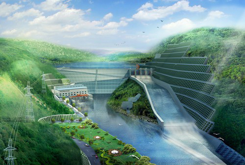 德阳老挝南塔河1号水电站项目